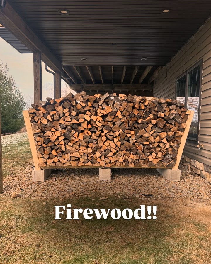 Premium seasoned firewood