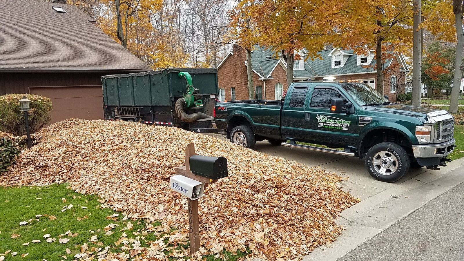 Seasonal cleanup service