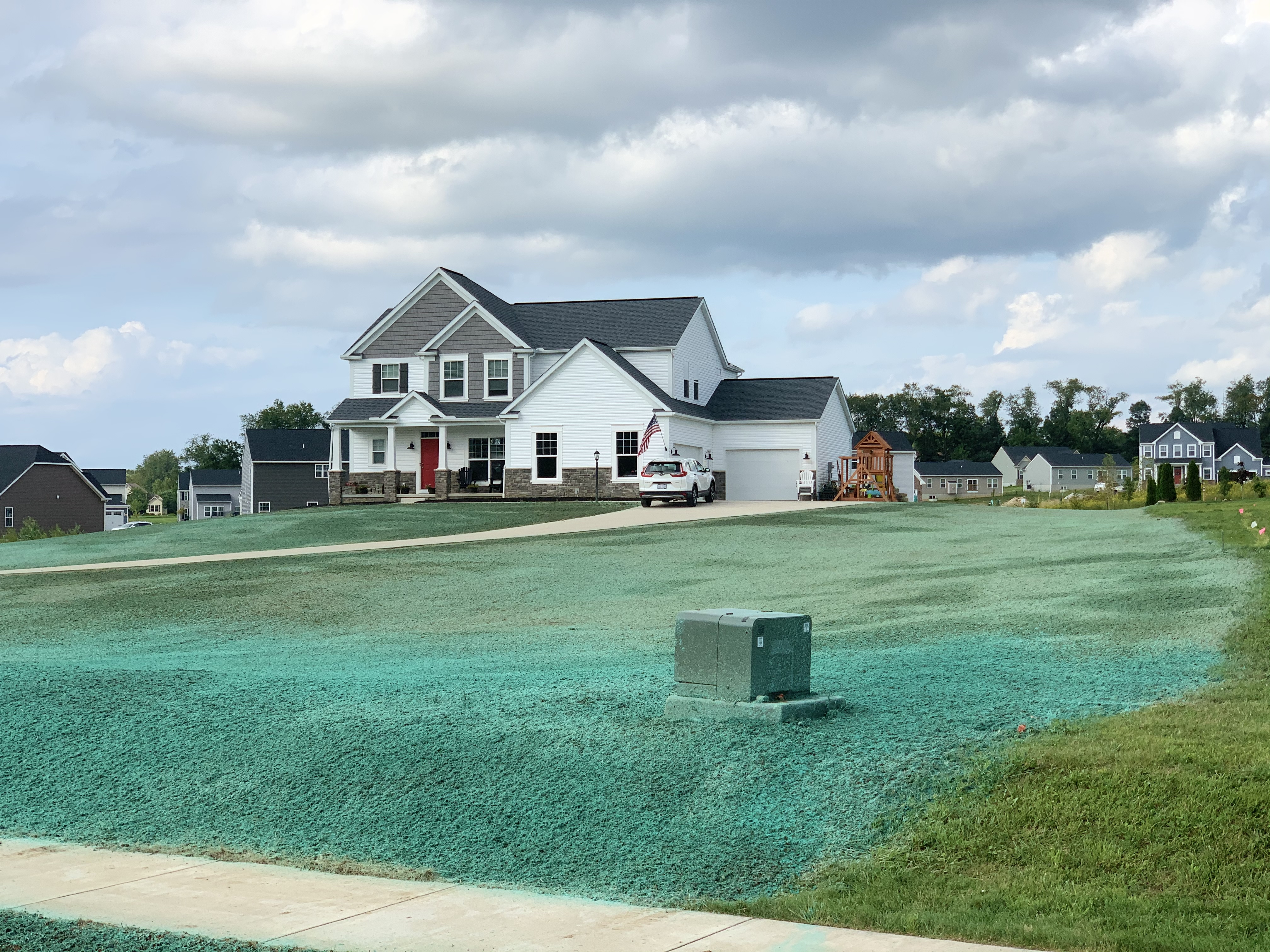 Hydroseeding application